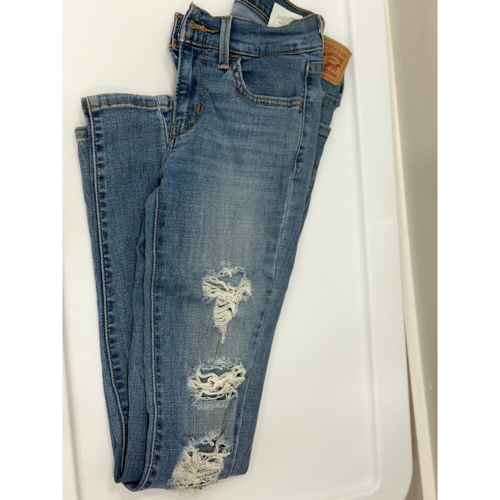 Levi's 710 Skinny Jeans Size 24 Set of 4 - Picture 11 of 13